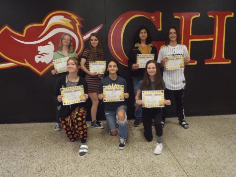 Students of the Month
Top row from left to right: Victoria King, Danni Knott, Paulo Ochoa-Zepeda, Gavin Talbot
Bottom row from left to right: Taryn Legg, Rylee Ameral, Sydney Southall