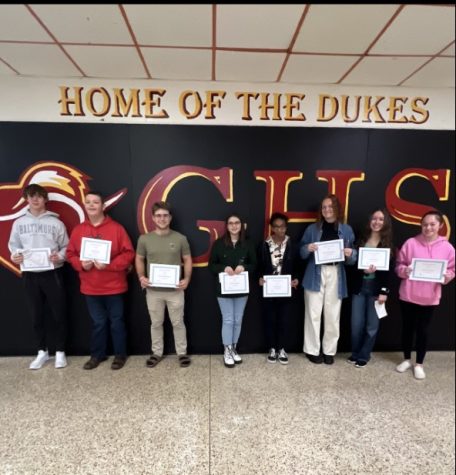 Students of the Month for October 2022