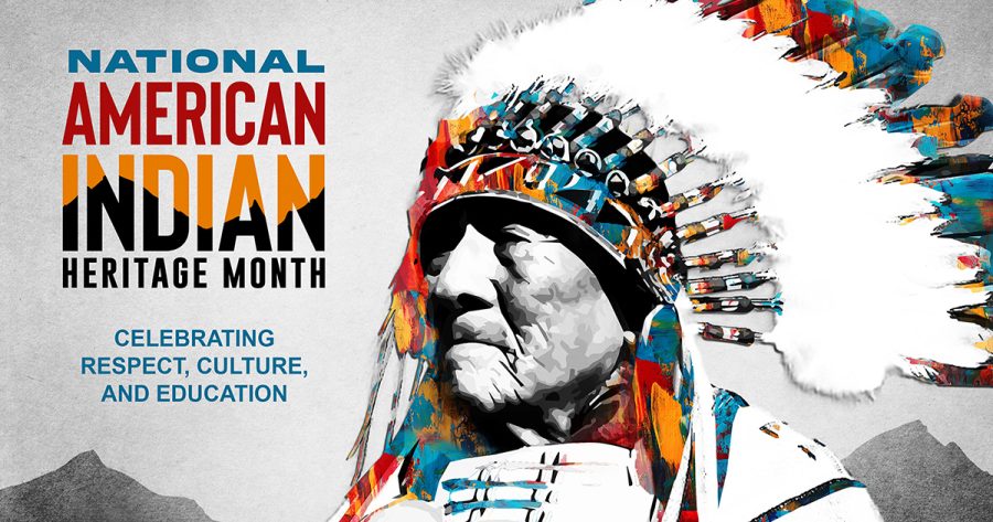 National American Indian  Heritage Month Graphic
