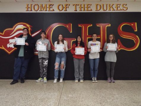 November Student of the Month Winners