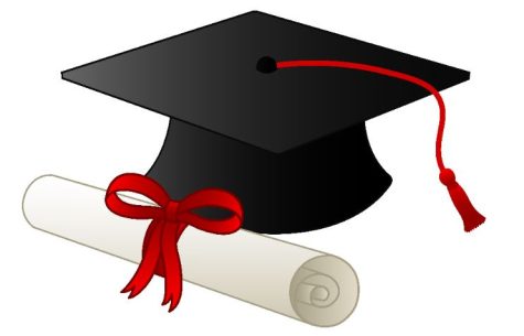 Cap and Diploma Clipart